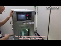 Камера для экологических испытаний из нержавеющей стали с температурной стабильностью ± 0,5 ℃; ±2,5% относительной влажности