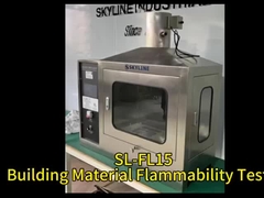 EN 11925-2 Испытатель воспламеняемости строительных материалов с сенсорным экраном управления
