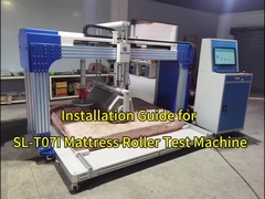 Машина для испытания прочности кромки матраса