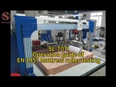 Машины для испытания матрасов по стандарту EN 1957 с скоростью испытания 1020 раз/мин и ударом 500 мм