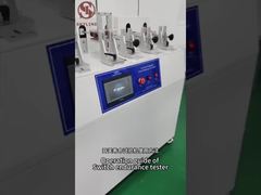 AC220V / 50Hz настраиваемая многостанционная шестистанционная переключательная испытатель выносливости Игрушечная испытательная машина