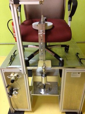 Купить Камера теста стабильности места стула офиса оборудования для испытаний мебели БИФМА С5.1 передняя Производство в сети