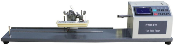 Проверка скручивания пряжи для ASTM D1422/ISO 2061 Максимальное скручивание скручивания 20 мм Скорость испытания 800 р/мин