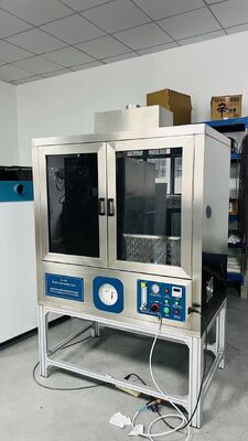 Купить Испытатель воспламеняемости BS 5852 с рамой из нержавеющей стали, высотой пламени 35 мм и испытательным стендом 450X450X300 мм для мягкой мебели Производство в сети