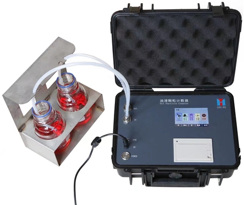 Портативный счетчик частицы ISO4406 для анализа гидравлического и смазывая масла