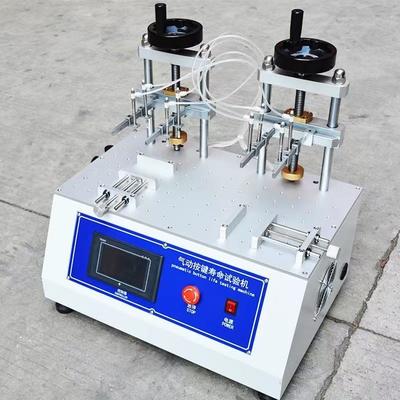 Хорошая цена Переключатели Клавиатуры Телефон 8 Станций Пневматическая Кнопка Срок службы Испытательная машина Тестер долговечности клавиш онлайн