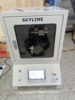 Хорошая цена ISO 340 AS1334.10 Вертикальный испытатель горения конвейерной ленты с горелкой Бунзена 10,5 мм и регулируемым вращением 0°～45° для испытаний на воспламеняемость онлайн