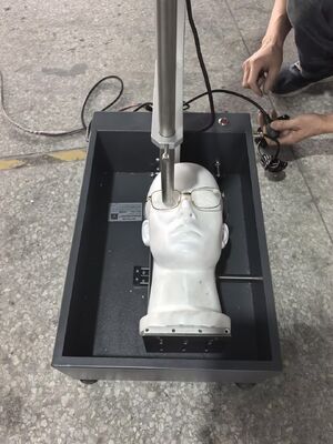 Хорошая цена Очки линза ударный тестер с 16 мм стальной шары 1,27M высоты и ANSI Z87.1 соответствие онлайн