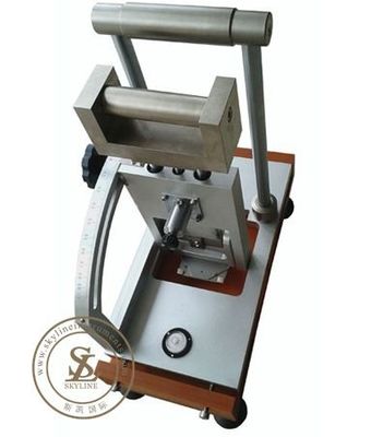 Хорошая цена Портативный шарнирнорычажный анти- тестер выскальзывания для испытывать сопротивление выскальзывания ПУ/ПВК онлайн