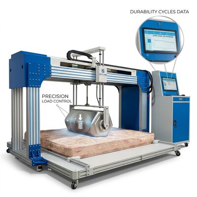 EN1957 PLC+ сенсорный экран Servo Motor Integrated Mattress Testing Machine
