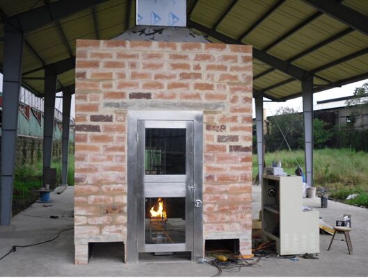 Хорошая цена UL1685 Vertical-Tray Fire Propagation Smoke Release Test Equipment for Electrical Fiber Optic Cables SL-7601S Онлайн