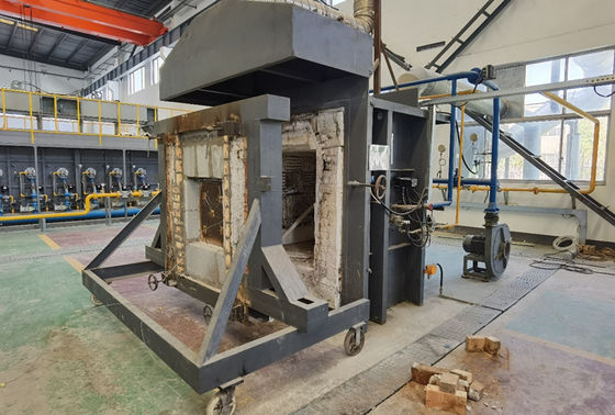 Хорошая цена Печь оборудования для испытаний 30-50KPa огня ГОРИЗОНТА D1.5m вертикальная онлайн